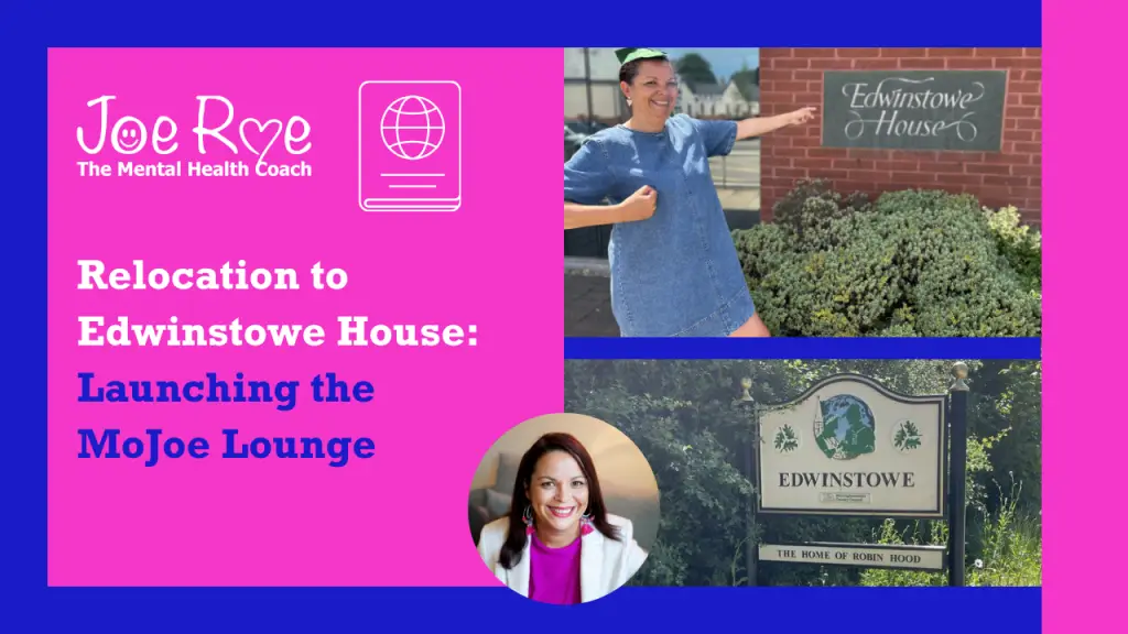 Joe Roe The Mental Health Coach at Edwinstowe House