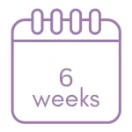 6-weeks sign