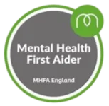 Joe Roe is a Mental Health First Aider